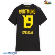 Borussia Dortmund Konstantinos Karetsas #19 Bortedrakt Dame 2026-27 Kortermet
